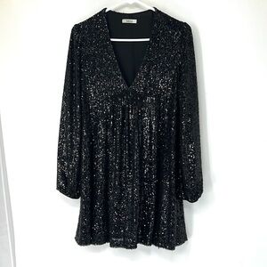 Stellaluna NWOT lined sequin mini dress UK size 36